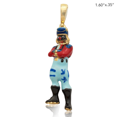 10KY ENAMEL FORTNITE CHARACTER PENDANT