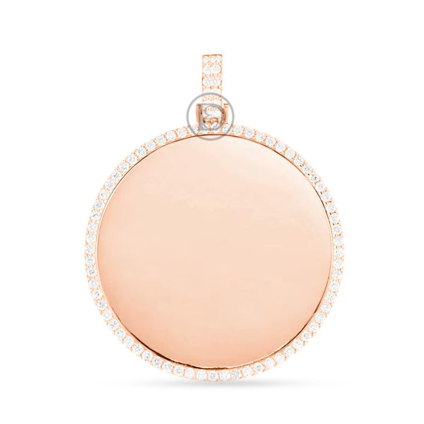 10K Yellow Gold Memory Pendant with 2.00CT Diamonds