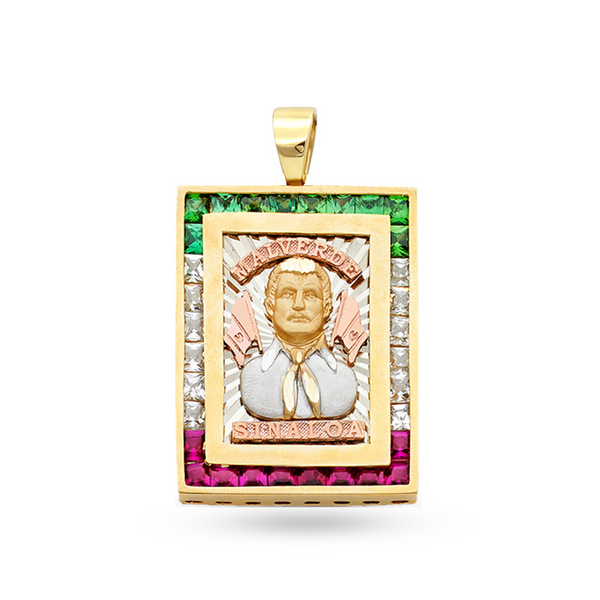 GOLD PENDANT MALVERDE 14K YELLOW GOLD