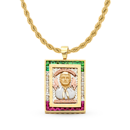 GOLD PENDANT MALVERDE 14K YELLOW GOLD