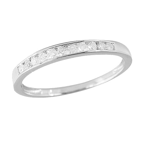10KW 0.20CTW DIAMOND BAND [CHANNEL SET ROUNDS]