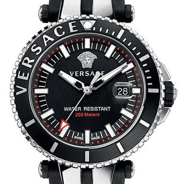 Mens Versace V-Race Diver Watch – Exotic Diamonds