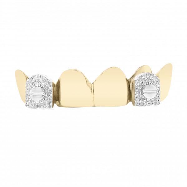 6 PIECE 10K GOLD GRILL