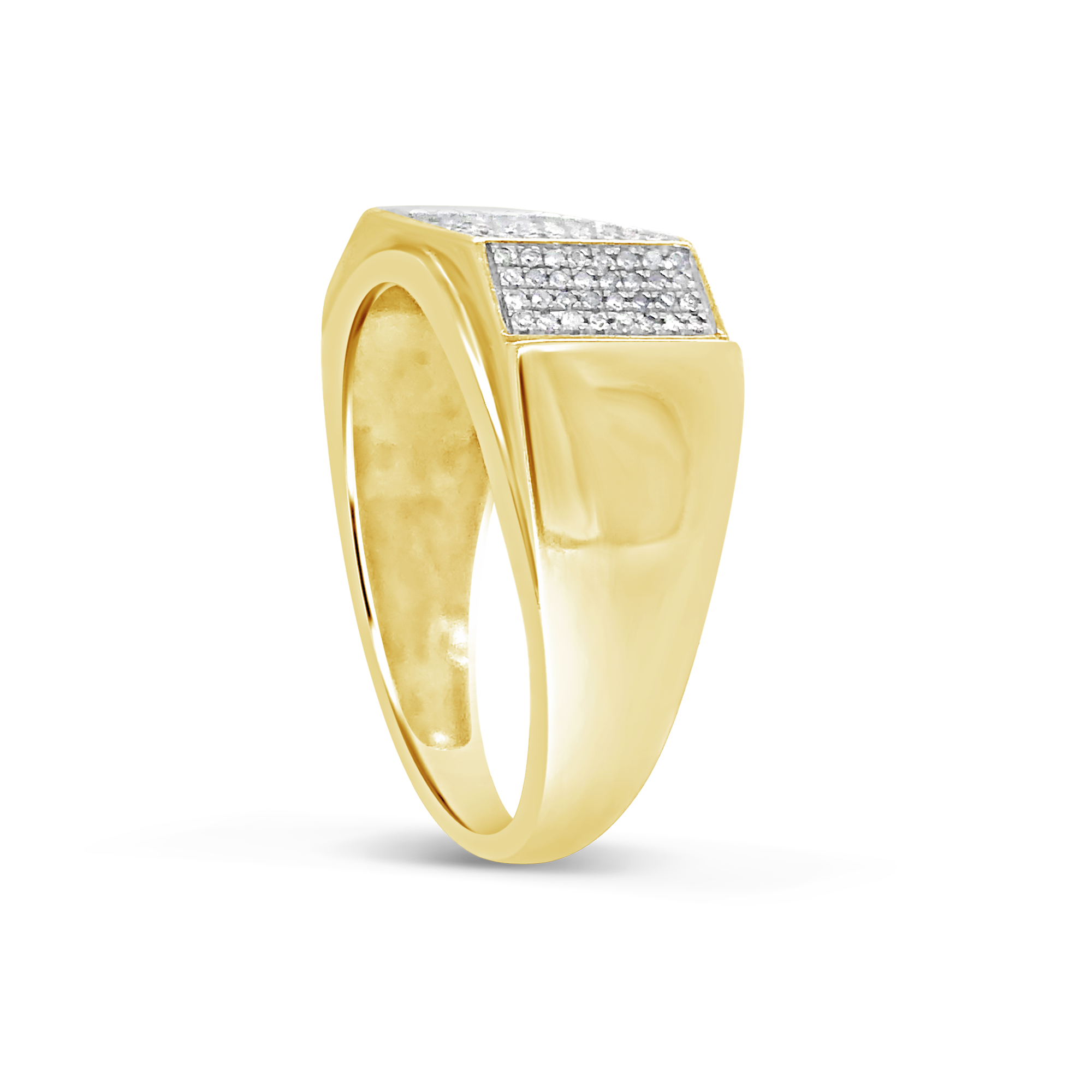 Diamond Ring .40 CTW Round Cut 10K Yellow Gold
