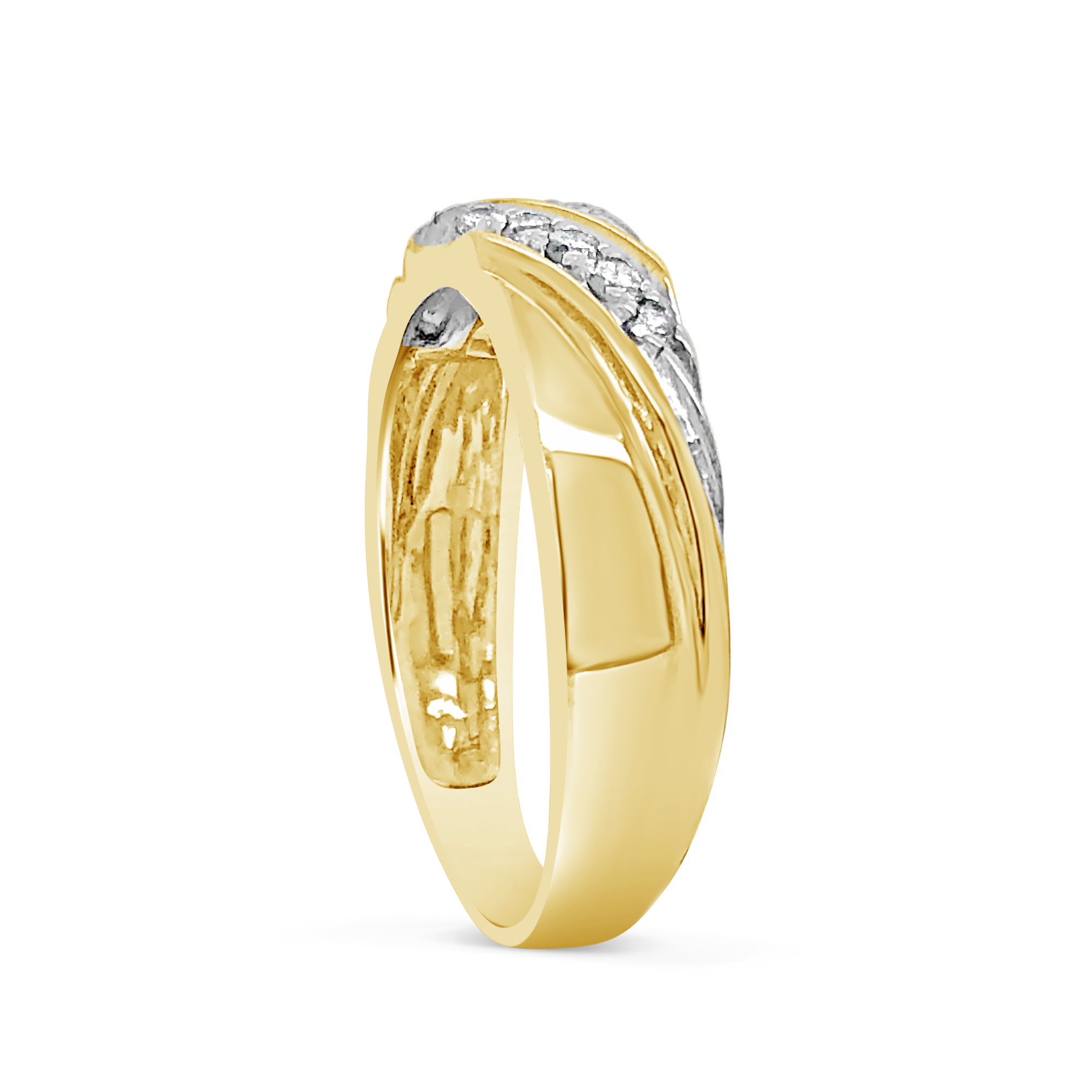 Diamond Ring .27 CTW Round Cut 10K Yellow Gold