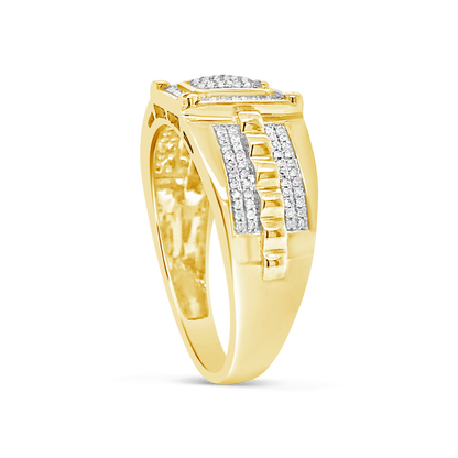 Diamond Ring .23 CTW Round Cut 10K Yellow Gold