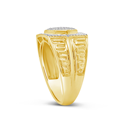 Diamond Ring .33 CTW Round Cut 10K Yellow Gold