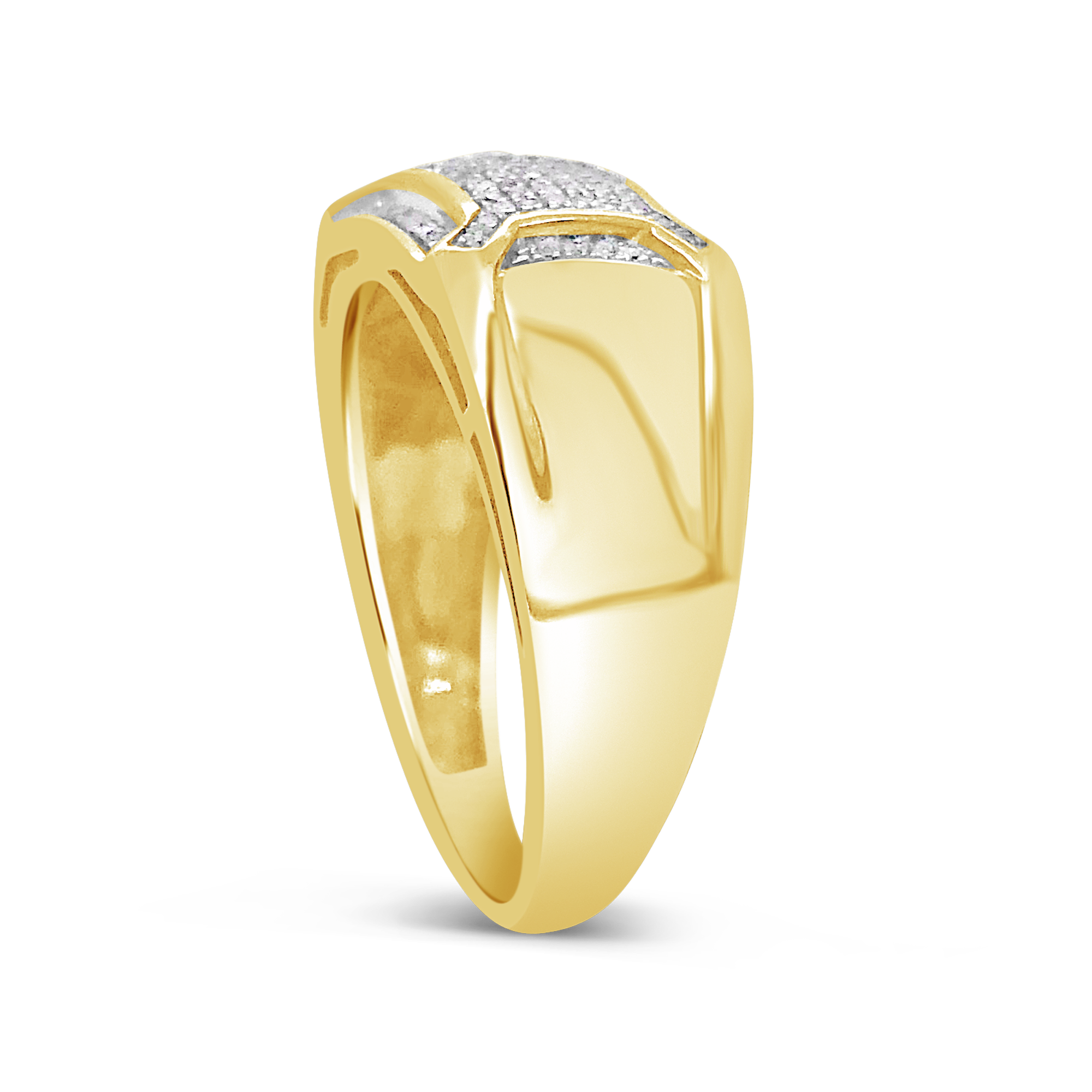 Diamond Ring .24 CTW Round Cut 10K Yellow Gold