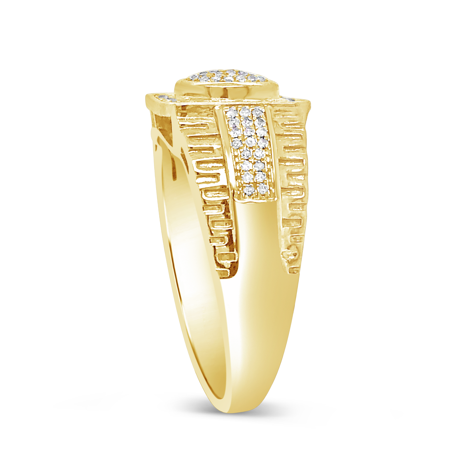 Diamond Ring .25 CTW Round Cut 10K Yellow Gold