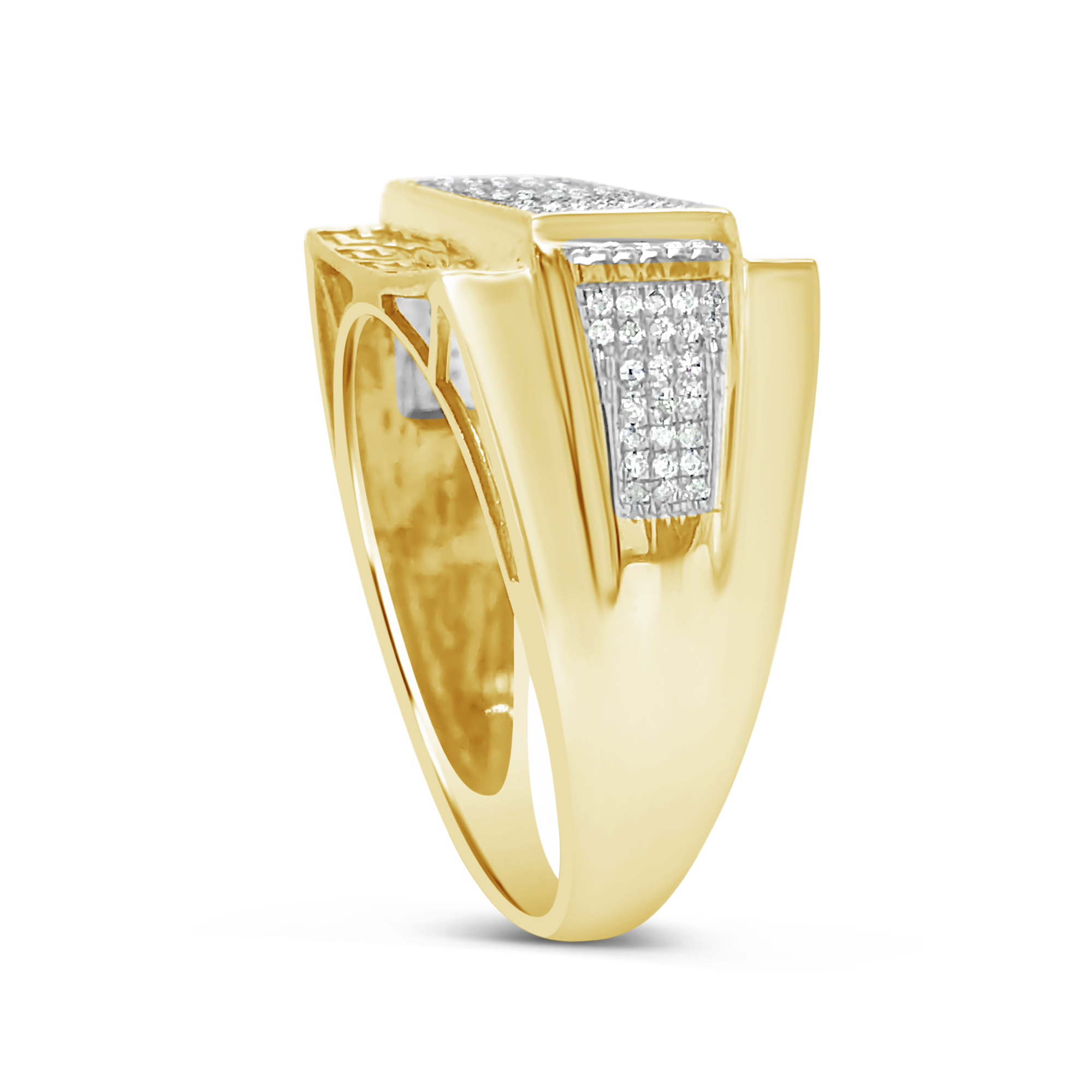 Diamond Ring .32 CTW Round Cut 10K Yellow Gold
