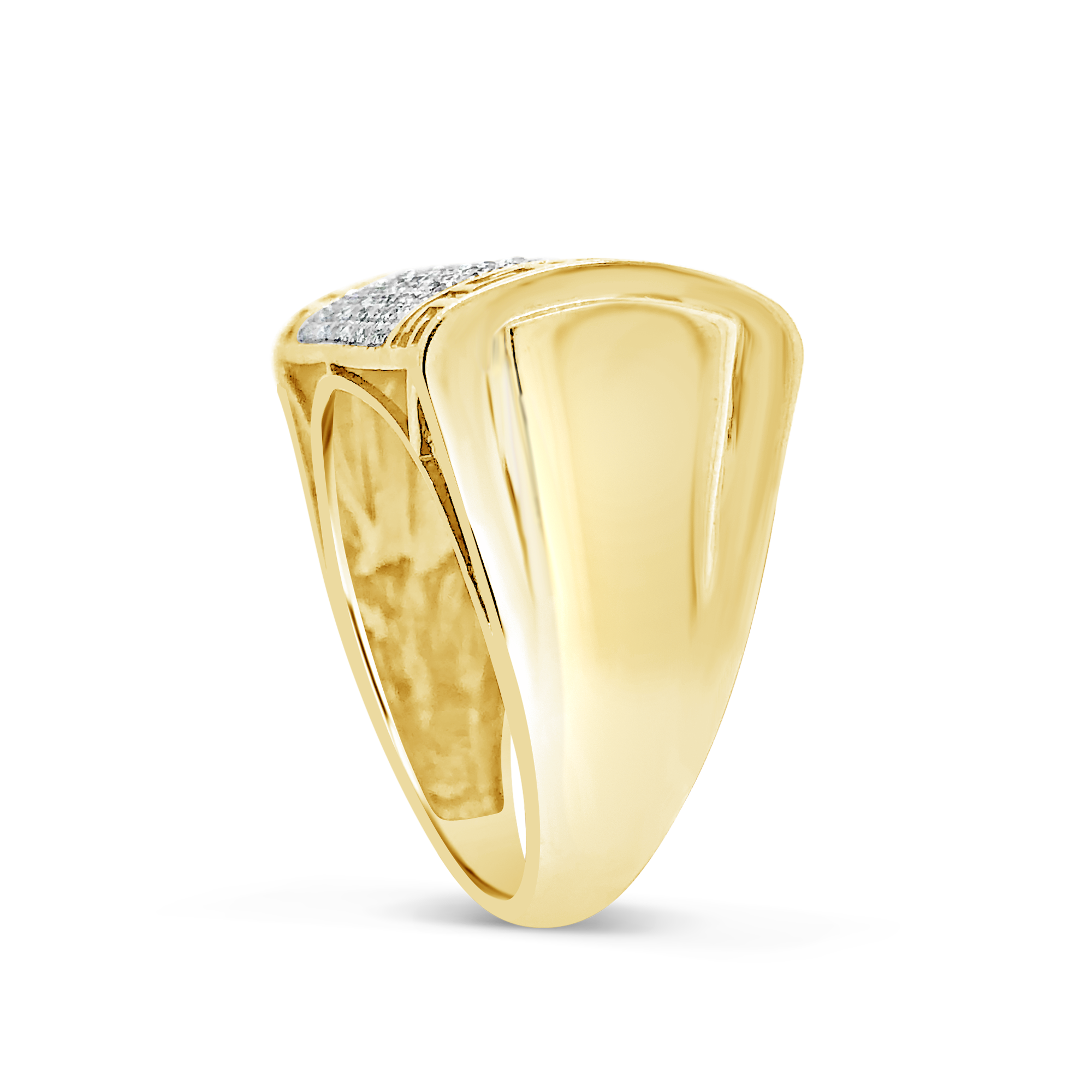 Diamond Ring .49 CTW Round Cut 10K Yellow Gold