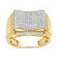 Diamond Ring .51 CTW Round Cut 10K Yellow Gold