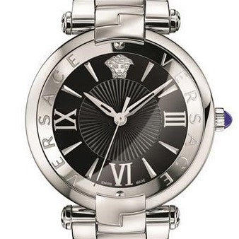 Stainless Steel Revive Versace Watch w/ Roman indexes