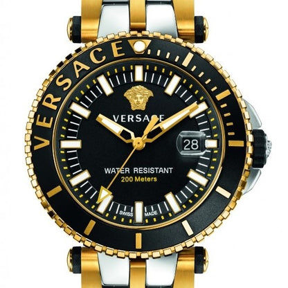 Two Tone V-Race Diver w/ Luminous Hands