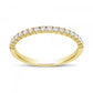 Diamond Band .25 CTW Round Cut 14K White Gold