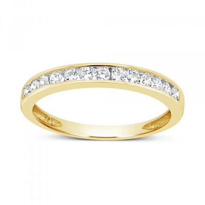 Diamond Band .25 CTW Round Cut 14K White Gold